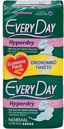 EVERYDAY ΣΕΡΒΙΕΤΕΣ HYPERDRY 18TEM NORMAL ULTRA PLUS