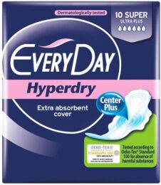 EVERYDAY ΣΕΡΒΙΕΤΕΣ HYPERDRY 10 ΤΕΜ ULTRA PLUS SUPER