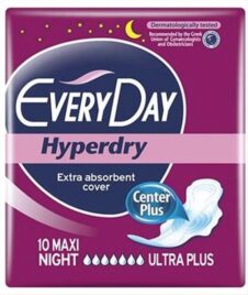 EVERYDAY ΣΕΡΒΙΕΤΕΣ HYPERDRY 10 ΤΕΜ ULTRA PLUS MAXI NIGHT