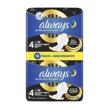 ALWAYS ΣΕΡΒΙΕΤΕΣ 12ΤΕΜ ULTRA SECURE NIGHT Νο4 ΜΕ ΦΤΕΡΑ DUO