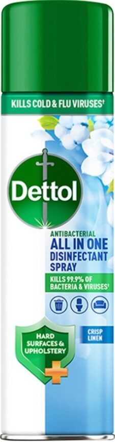DETTOL ΑΝΤΙΒΑΚΤΗΡΙΔΙΑΚΟ SPRAY 300ML CRISP LINEN